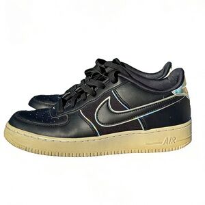 Nike Shoes Youth 7 Air Force 1 Low Y2K GS Athletic Low Sneakers BQ7042-001 Black